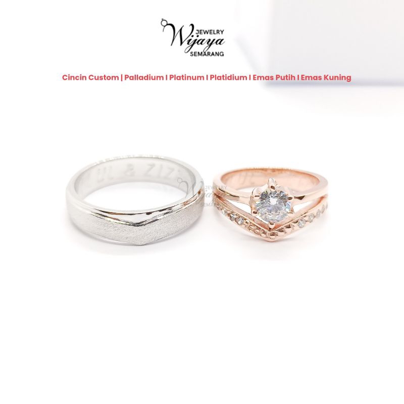Cincin custom single atau couple