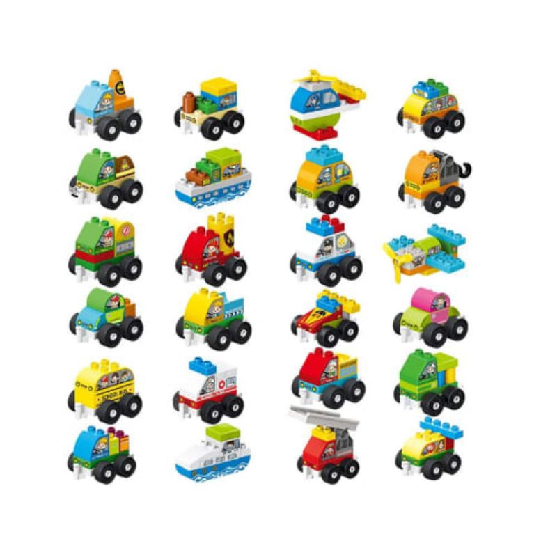 Bricks Kingdom Funny Mini Block Big Car Random