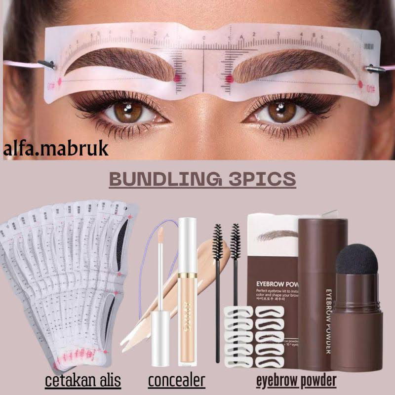 paket cetakan alis