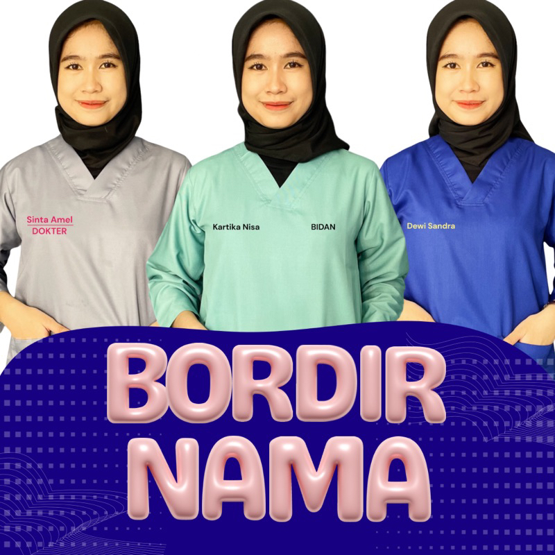 •𝑫𝒊𝒏𝒂𝒏𝒅𝒂• Bordir Baju OK & Logo