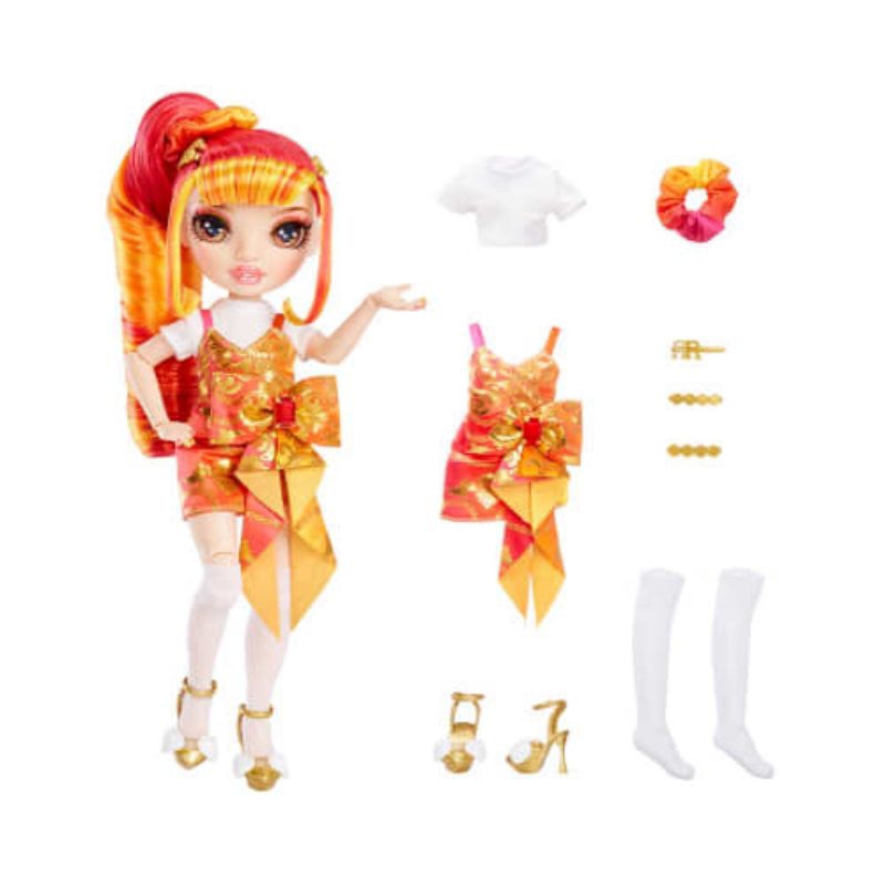 Rainbow High Set Boneka Junior High Laurel De Vious 590446euc