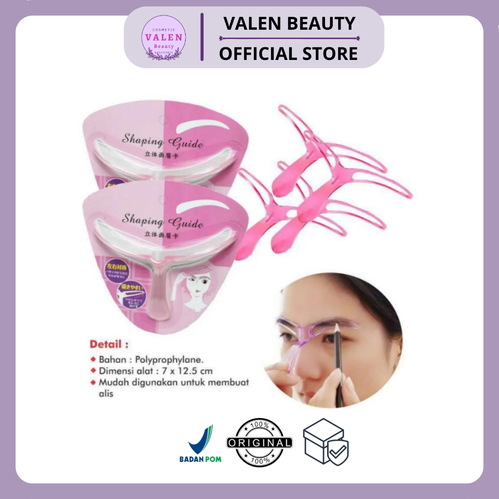 CETAKAN ALIS EYEBROW TEMPLATE
