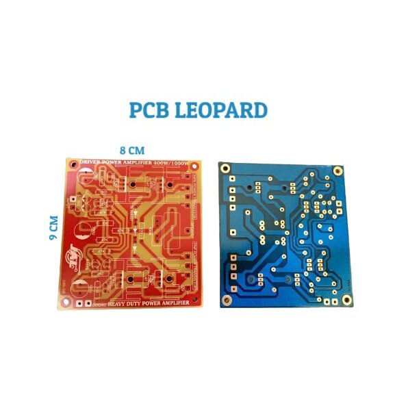 PCB DRIVER POWER AMPLIFIER 400W LEOPARD