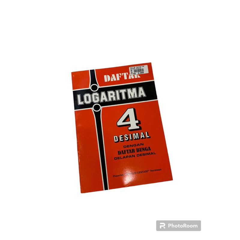 BUKU DAFTAR LOGARITMA 4 DESIMAL