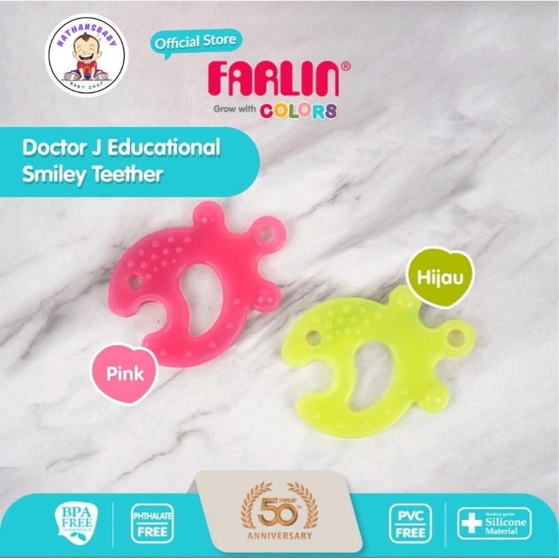 FARLIN TEETHER EDUCATIONAL SMILEY