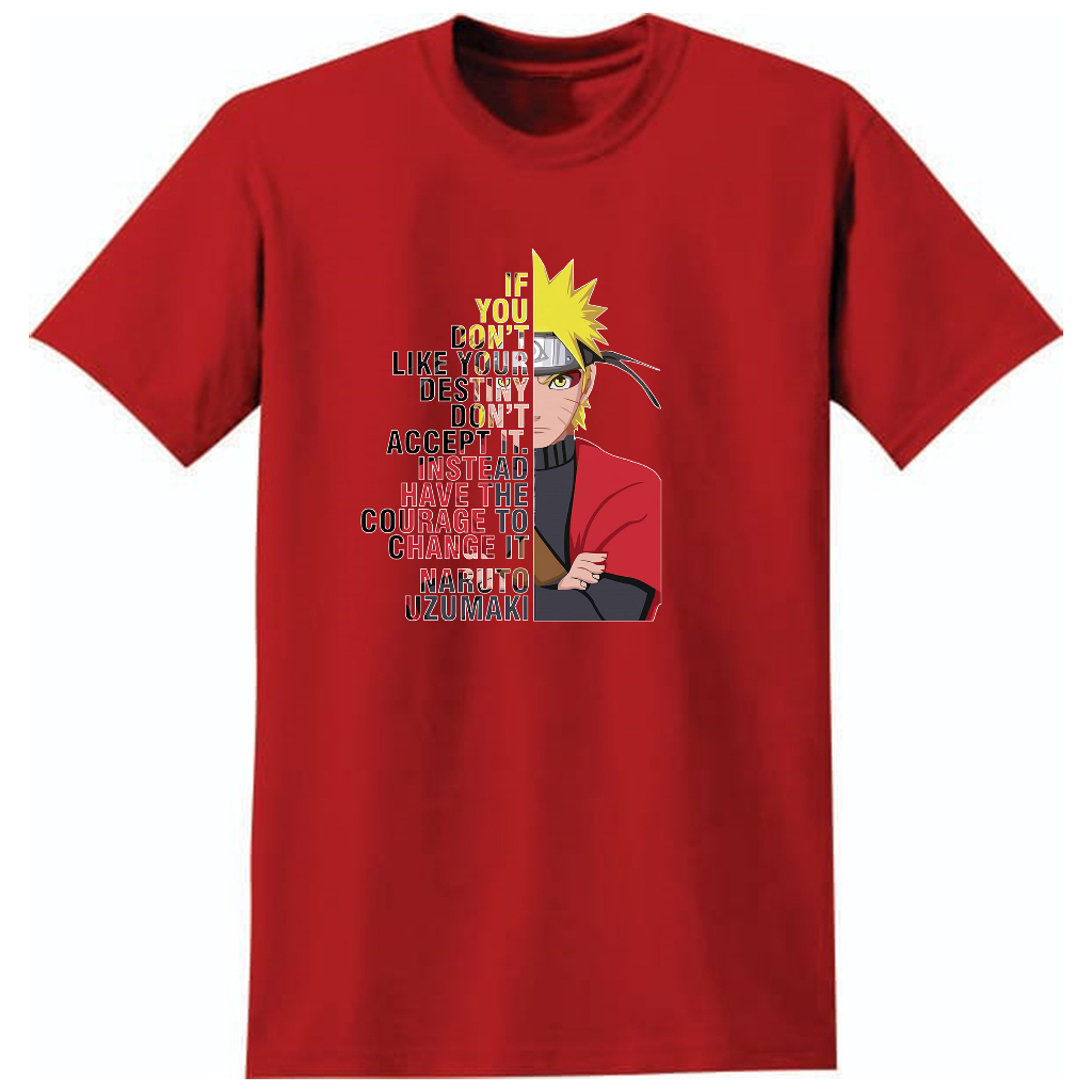 KAOS PRIA DEWASA DISTRO NARUTO