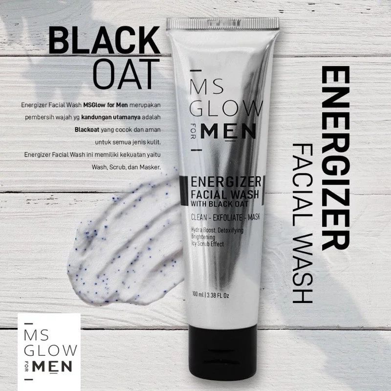 Facial wash ms glow for men