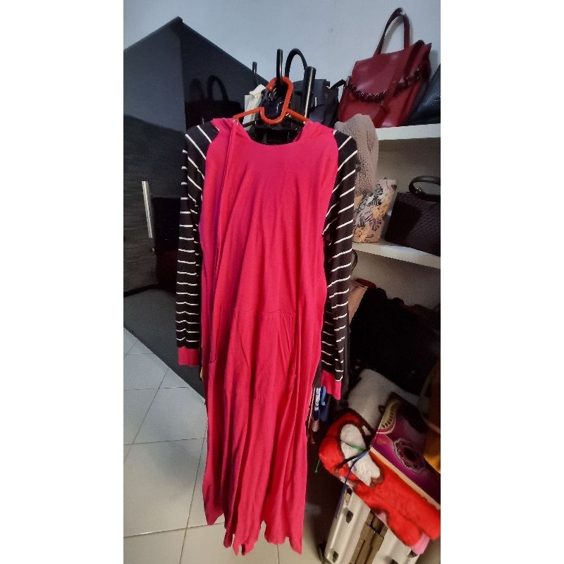 gamis pink premium