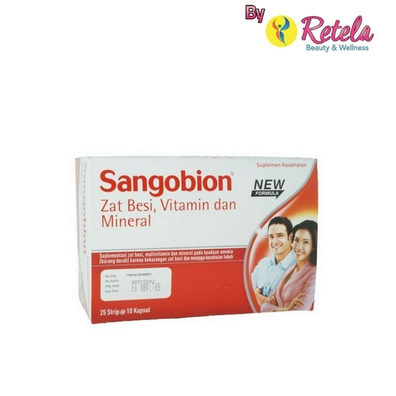 Sangobion 1 Strip 10 Tablet