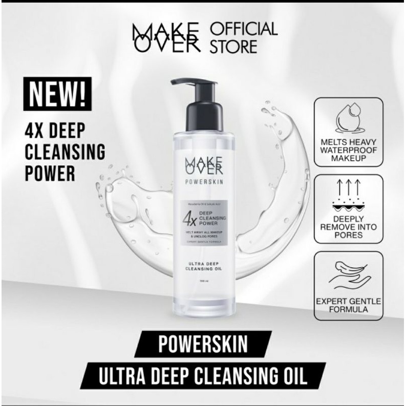 MakeOver Powerskin Ultra Deep Cleansing Oil 190ml