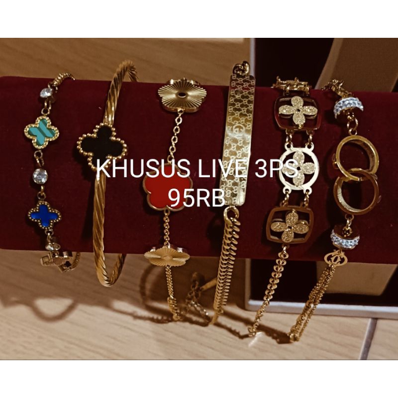khusus live 3 pcs 95k titanium