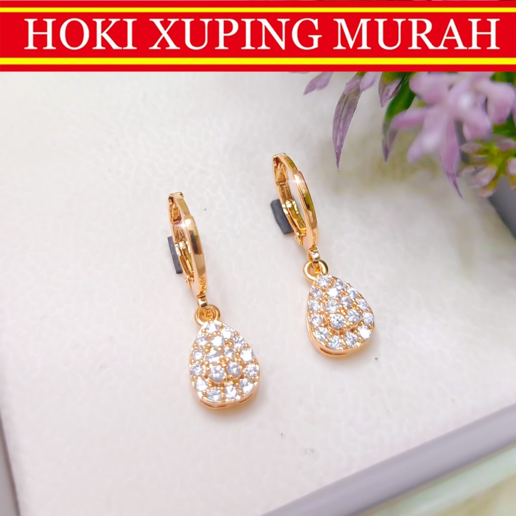 Anting Oval Full Permata 24
