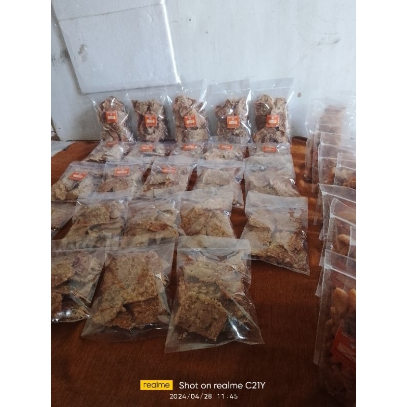 kripik tempe perbungkus