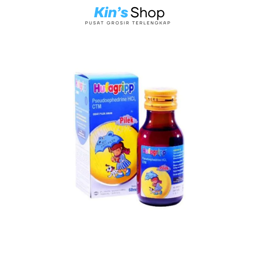 Hufagrip Merah / Biru 60ml