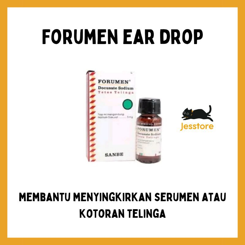 FORUMEN EAR DROP 10ML