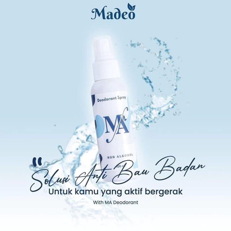 [NEW PRODUCT] MADEO Deodorant Spray