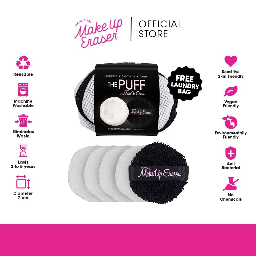 MakeUp Eraser The Puff 5pc Set – Tone & Deeply Exfoliate