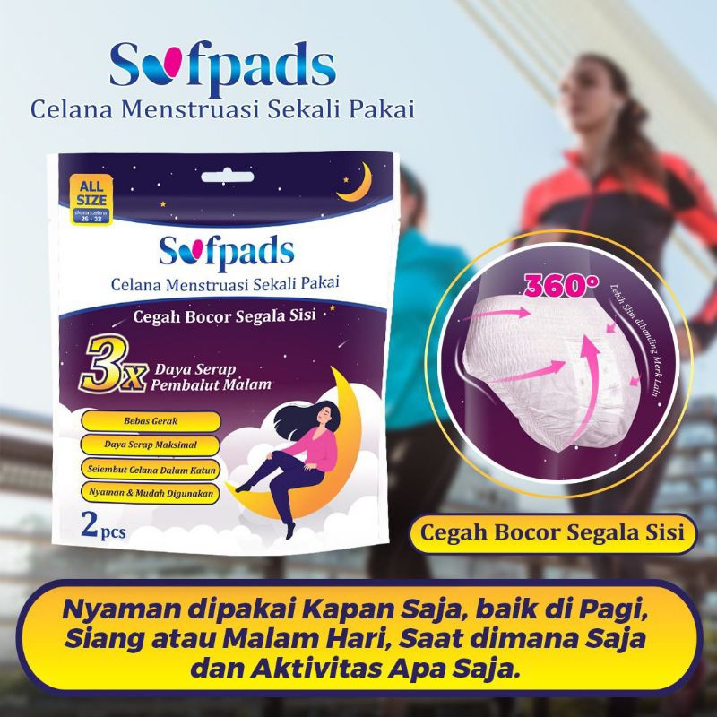 celana menstruasi softpads