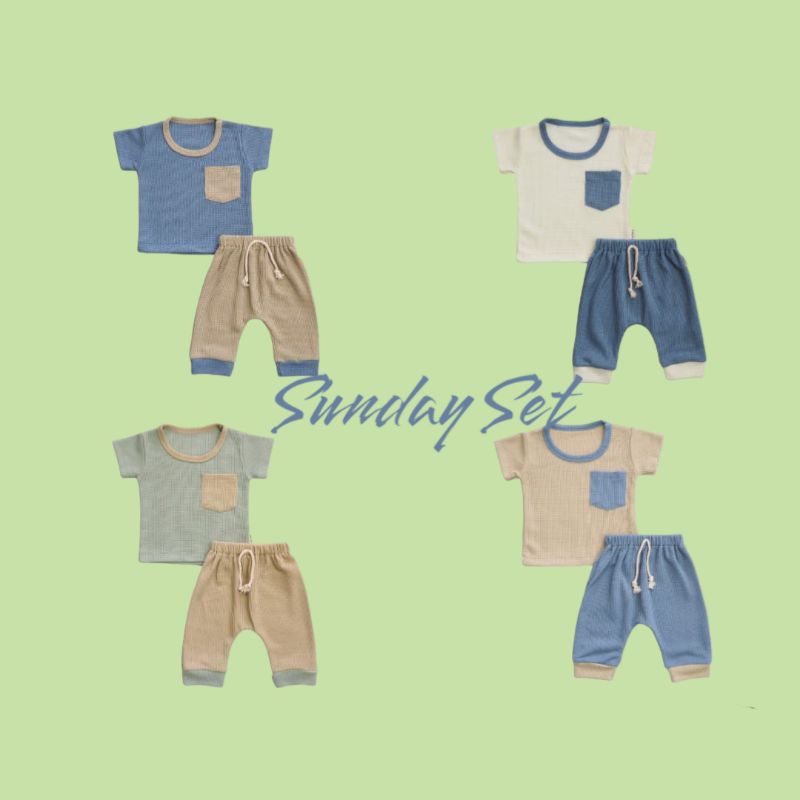 Stelan bayi sunday set