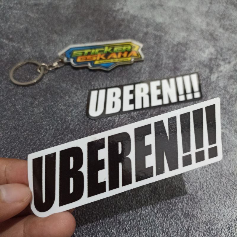 Stiker UBEREN