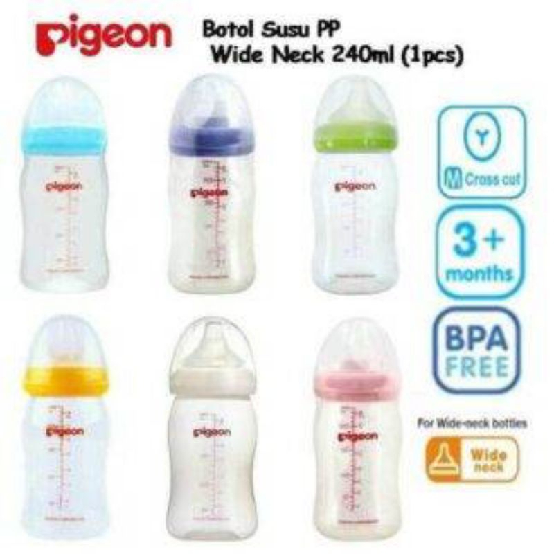 Pigeon Soft Touch Peristaltic Touch Botol Susu