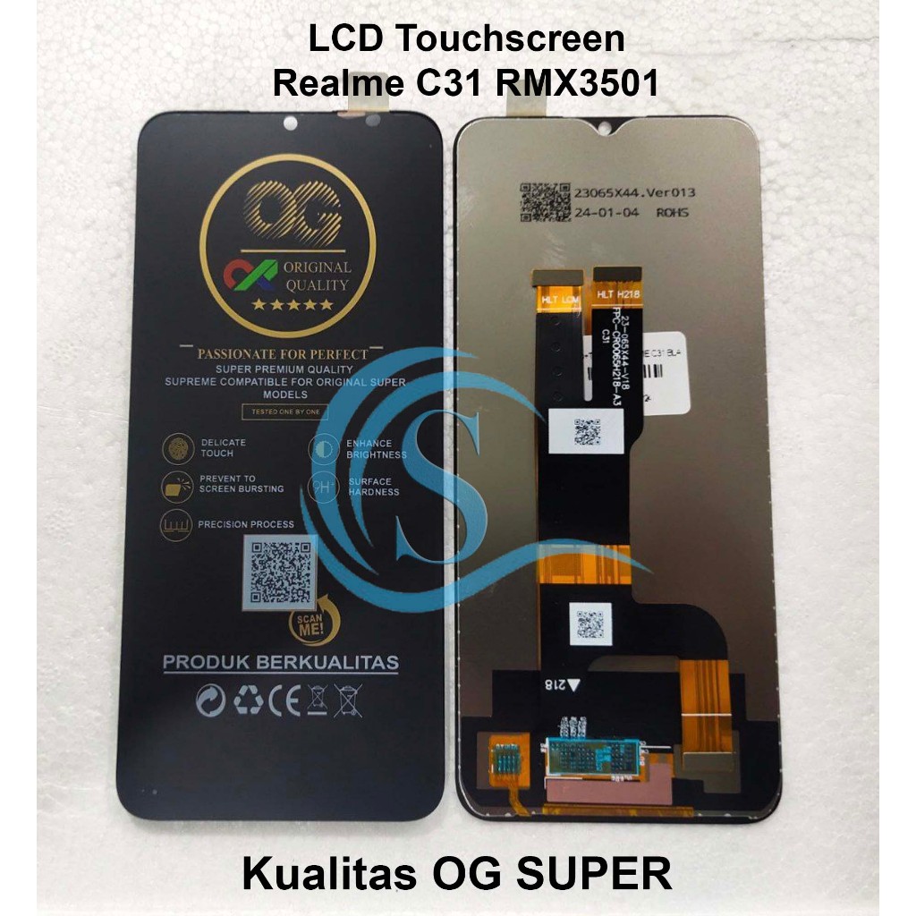 LCD Touchscreen Realme C31 / RMX3501 Fullset