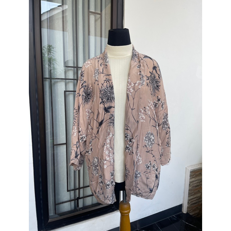 ZARAFloral Print Silk