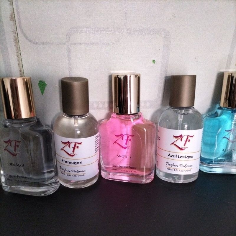 5 botol parfum zf