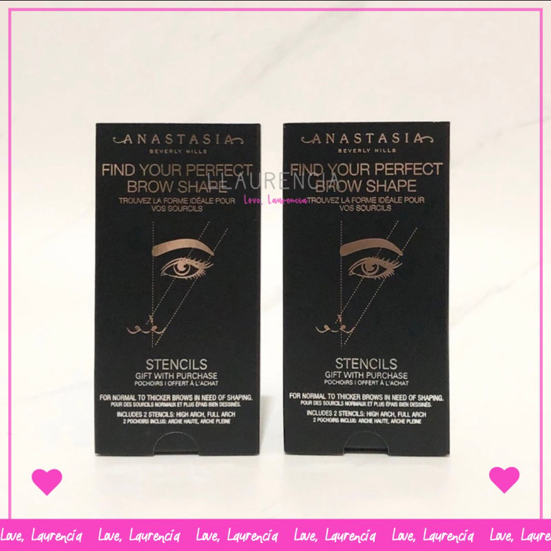 ABH Eyebrow Stencils / flexible brow stencil