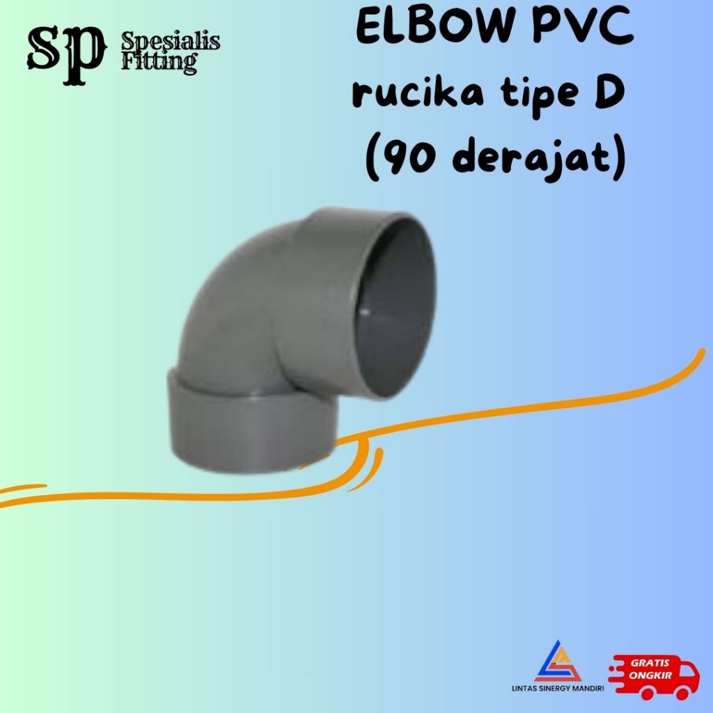 FITTING PVC RUCIKA ELBOW D 2"