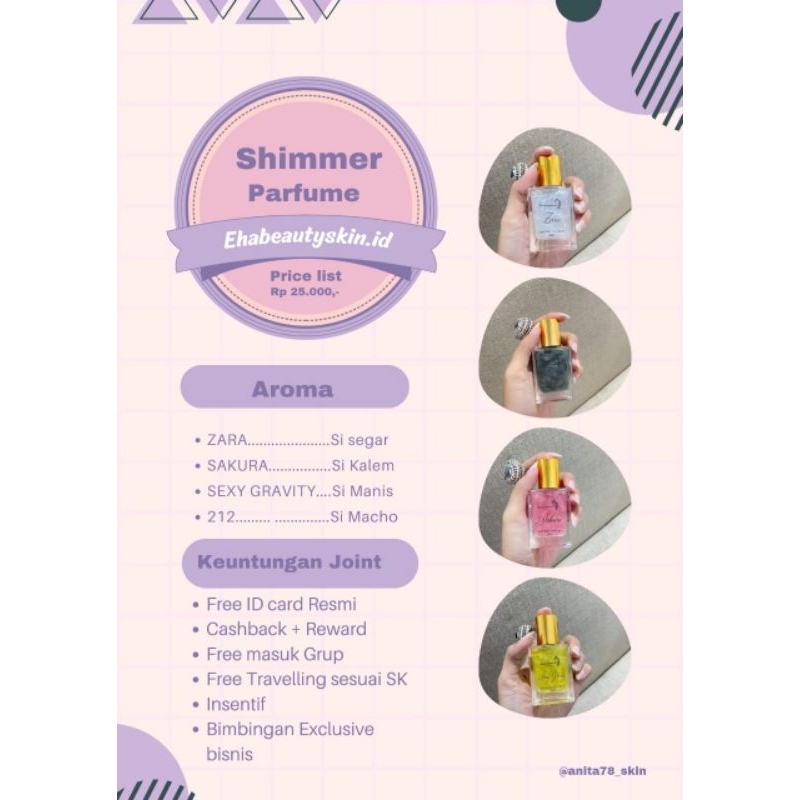 parfum Shimmer ehabeauty