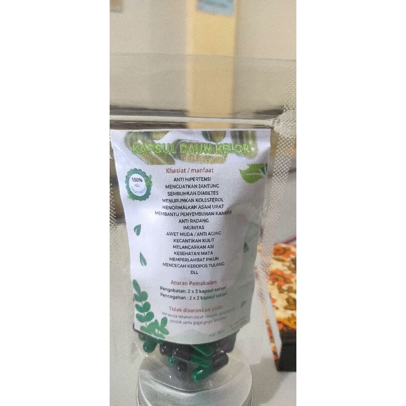 SEBYAN KAPSUL KELOR#ISI 100 KAPSUL#ORIGINAL#HALAL