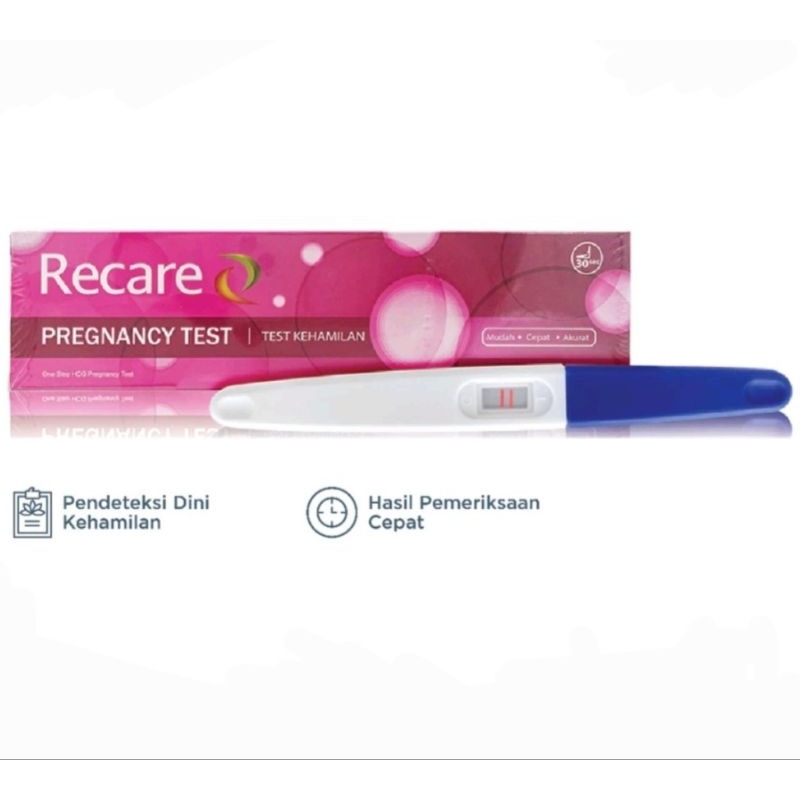 Test pack Tes hamil Compact STIK BIRU tespack RECARE BIRU