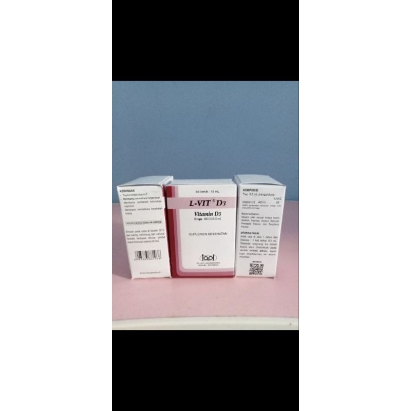 L-VIT D3 Drop 400 UI 15ml