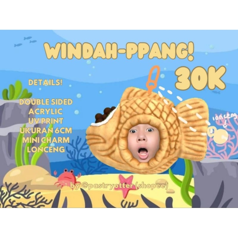 [PO] KEYCHAIN WINDAH BASUDARA | BACA DESK