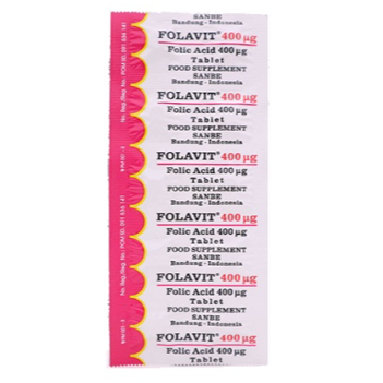 FOLAVIT 400 MCG ISI 10 TABLET