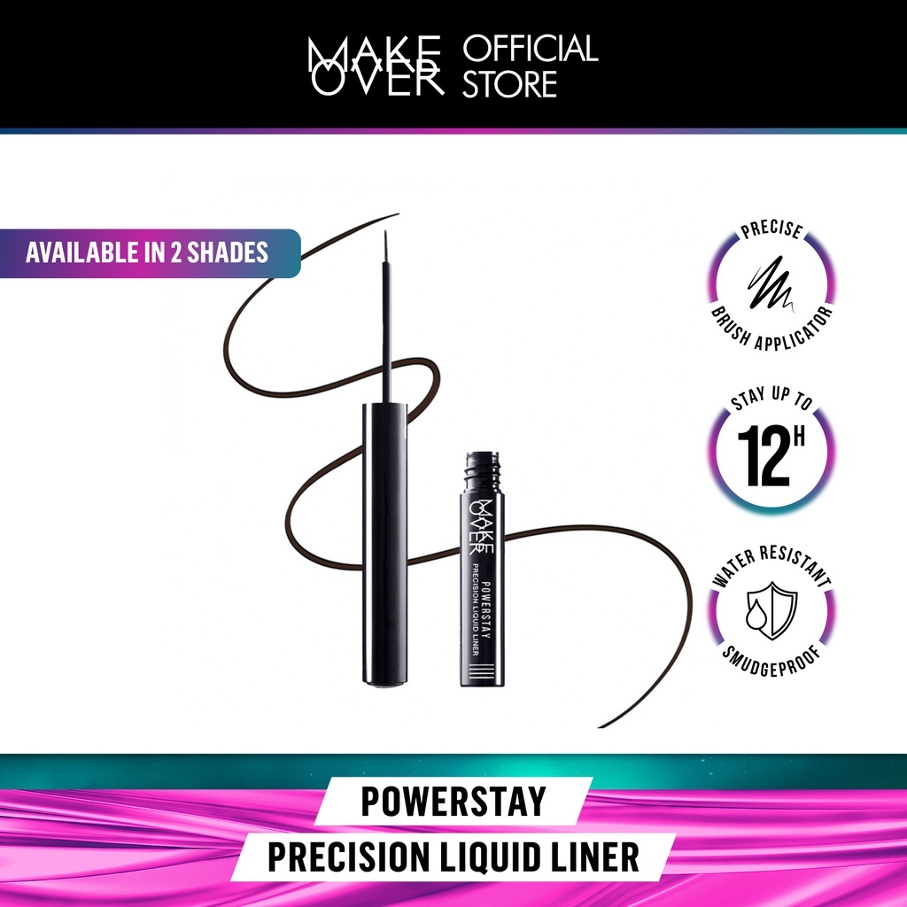 MAKE OVER POWERSTAY Precision Liquid Liner
