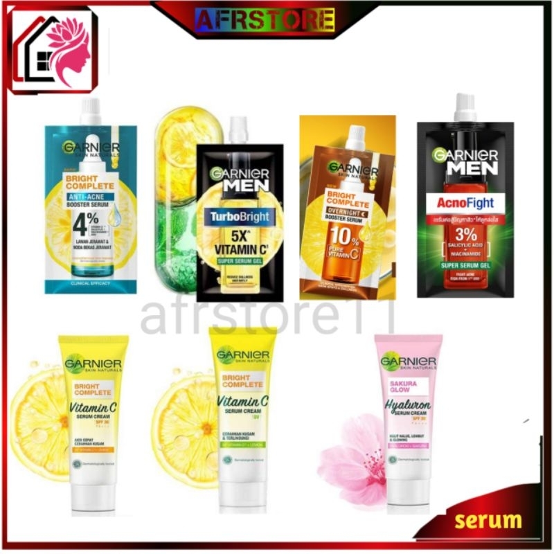 Garnier serum gel 7ml-20ml