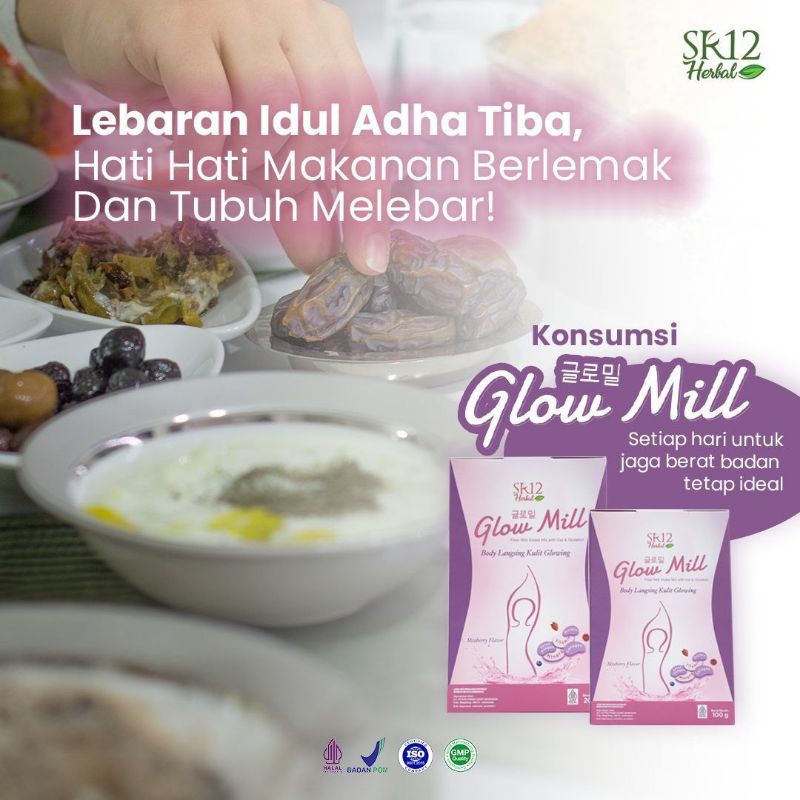GLOW MILL SR12 MINUMAN PELANGSING HERBAL