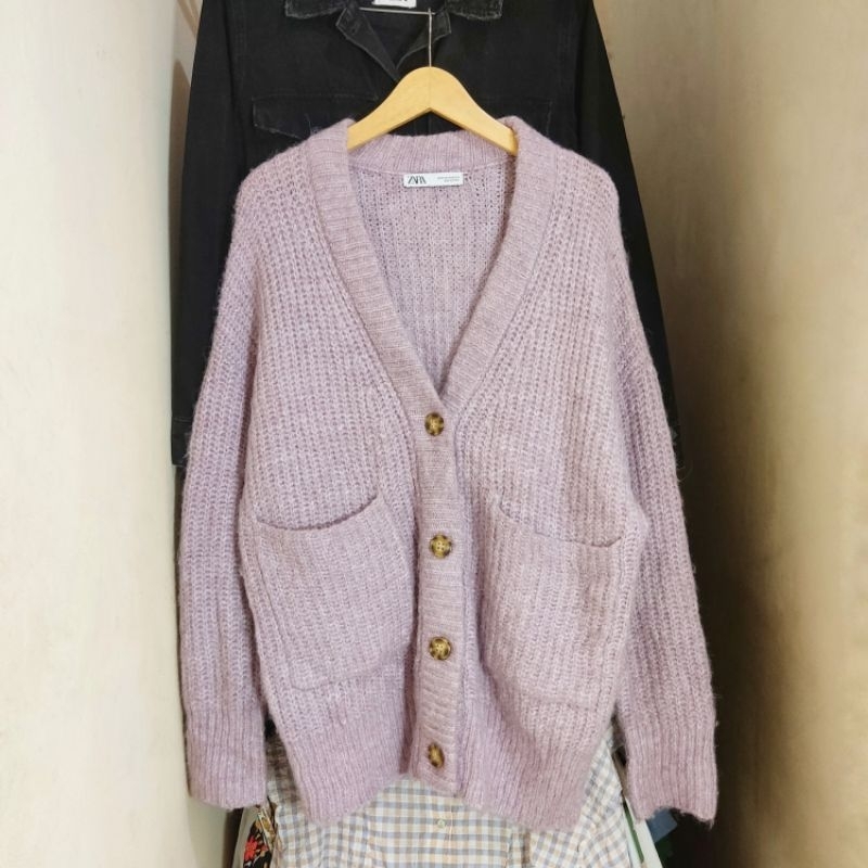 Zara Cardigan Oversized Preloved