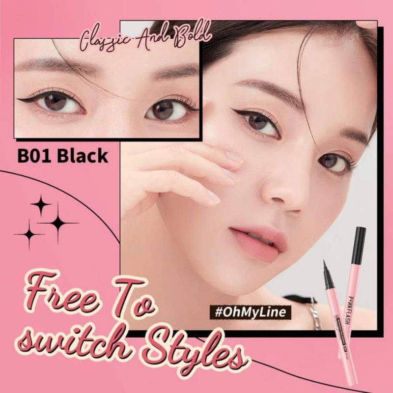 PinkFlash Waterproof Easy Eyeliner