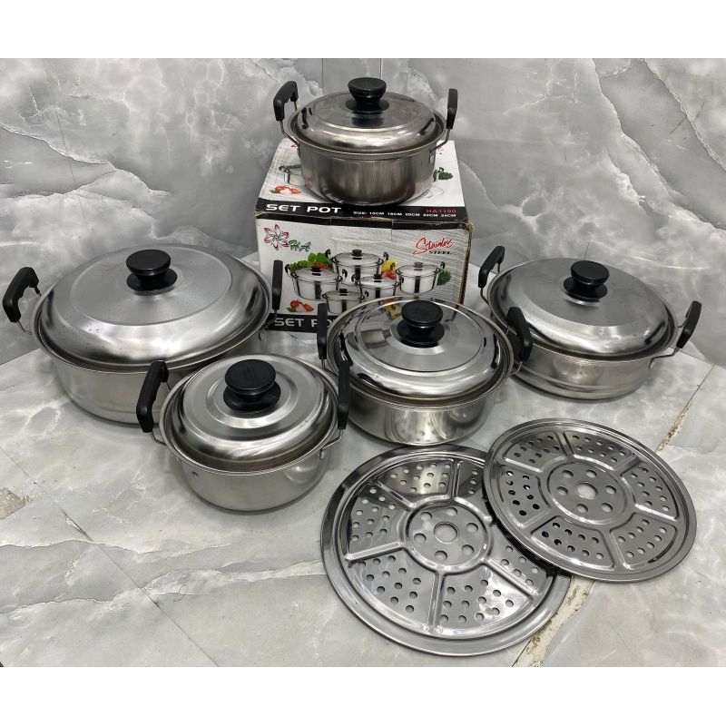 Panci Set Stainless