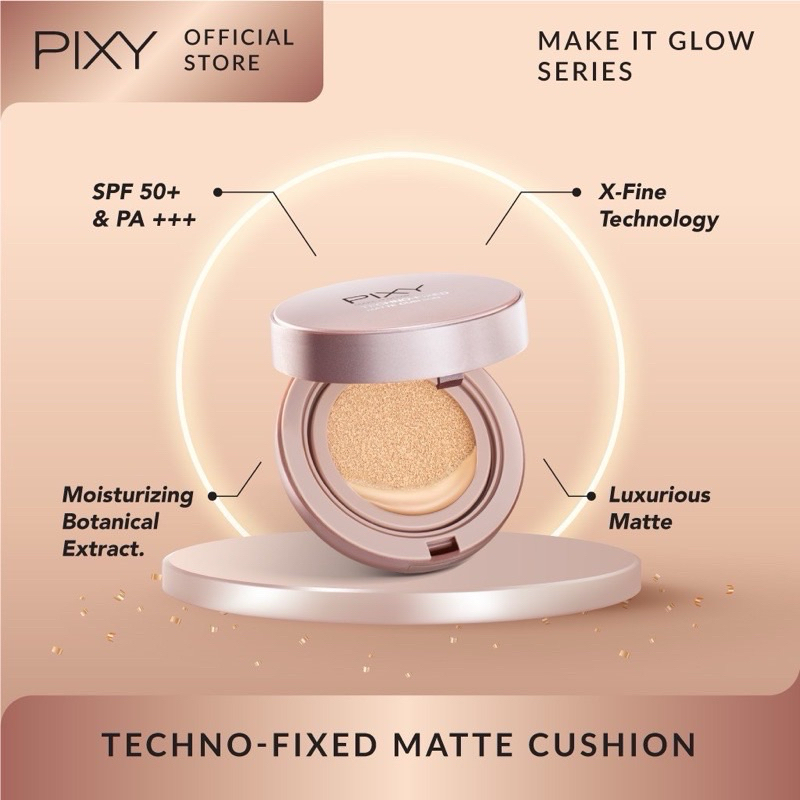 PIXY MIG TECHNO-FIXED MATTE CUSHION