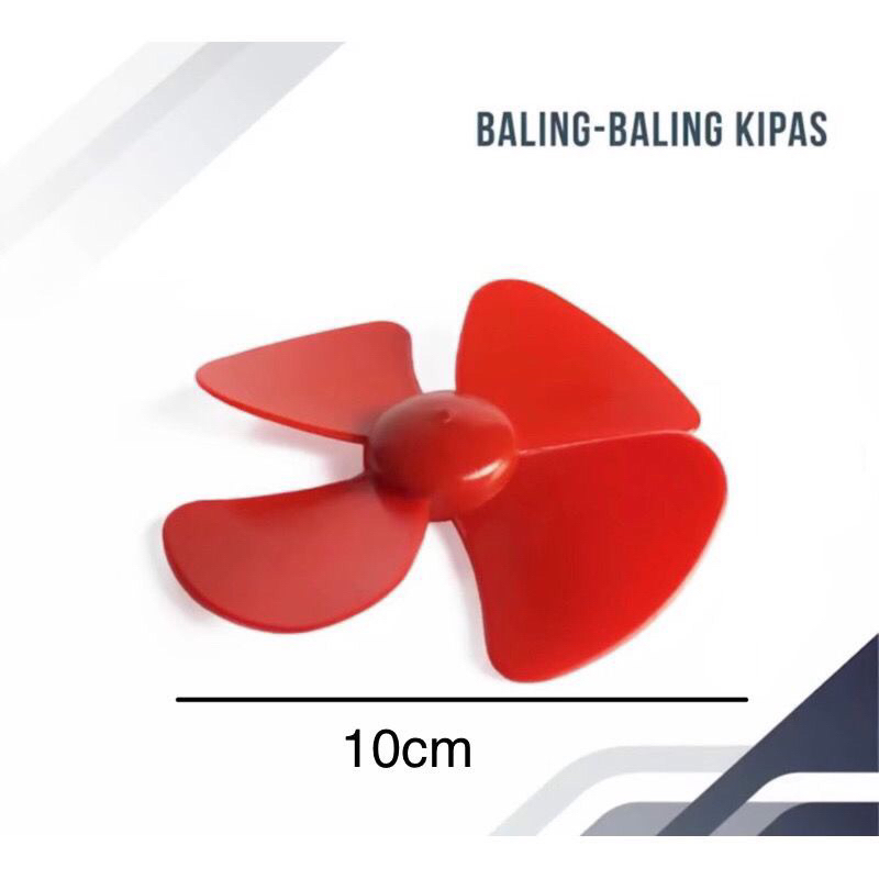 Baling Baling kipas 10 cm