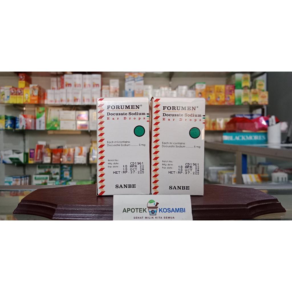 FORUMEN 5 MG/ML EAR DROPS 10 ML