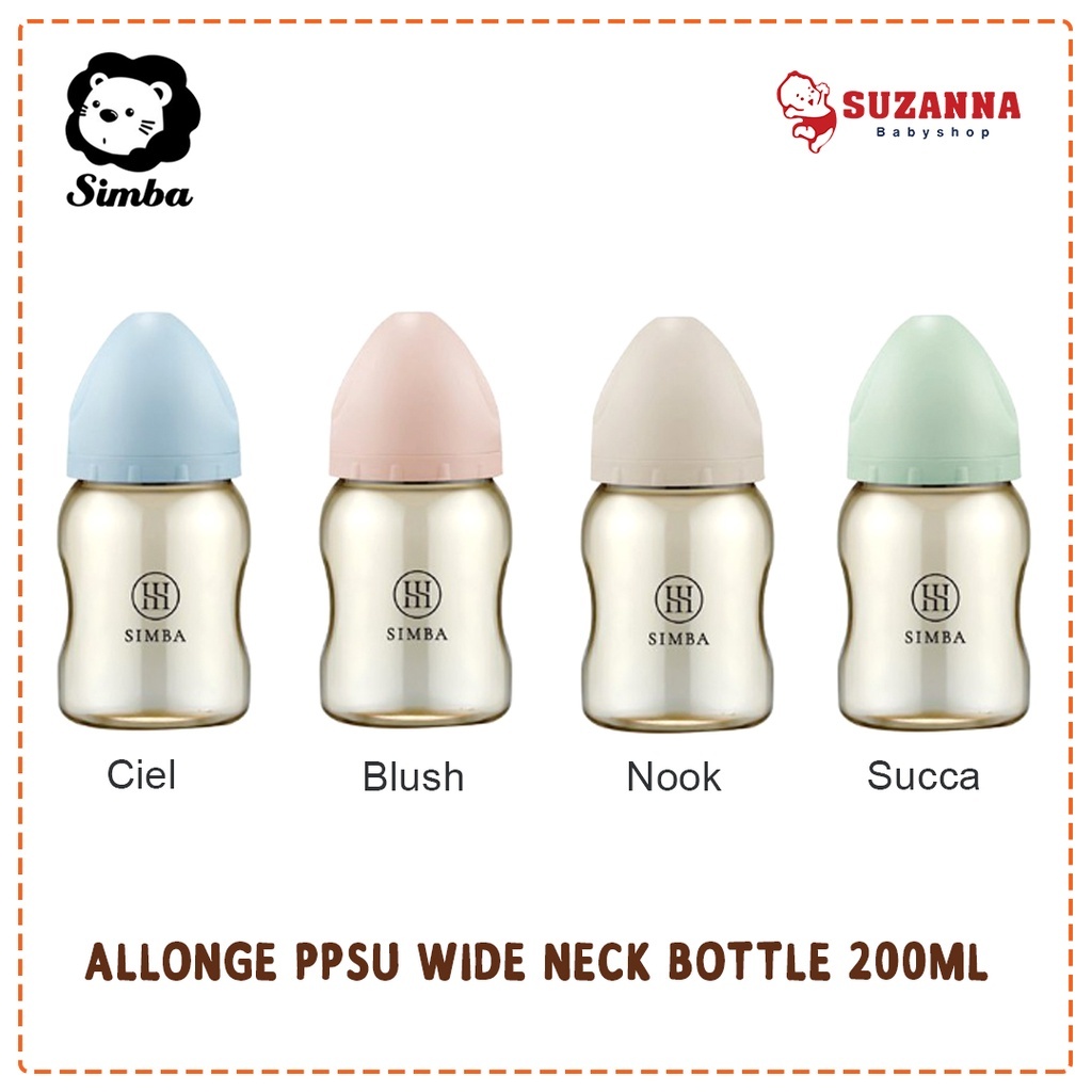 Simba Allonge PPSU Feeding Bottle 200ml