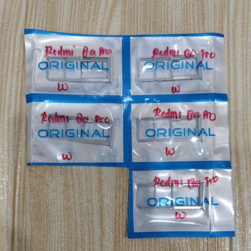 Simtray slot sim redmi 8A pro WHITE