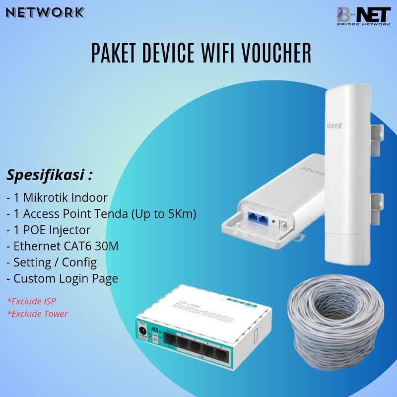 Paket Device Wifi Voucher