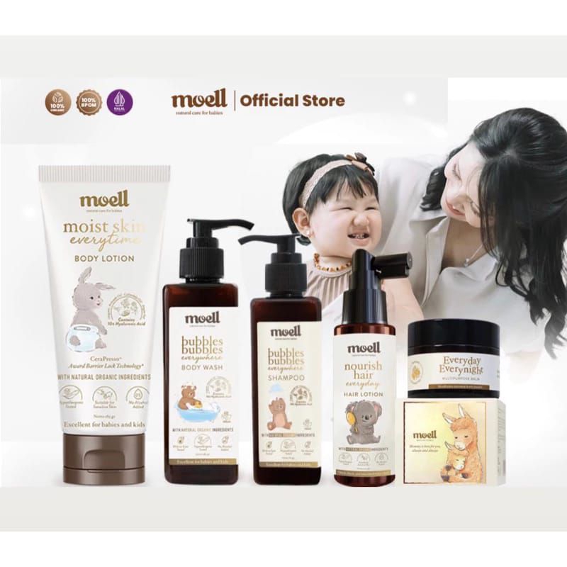 Moell Shampoo Bubbles Bubbles everywhere nourish shampoo