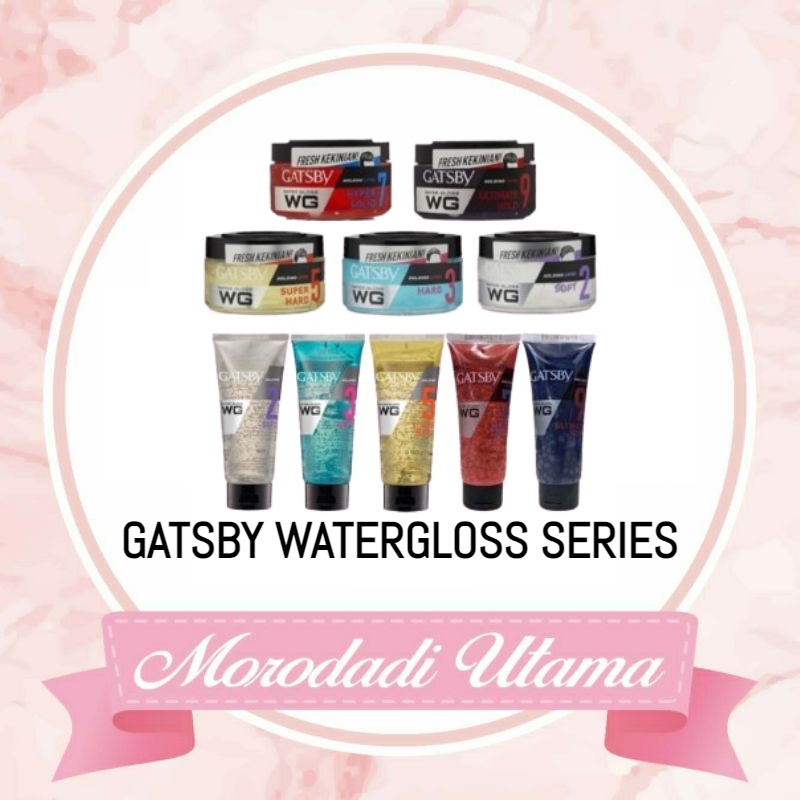 Gatsby Water Gloss-FULL SET LIVE
